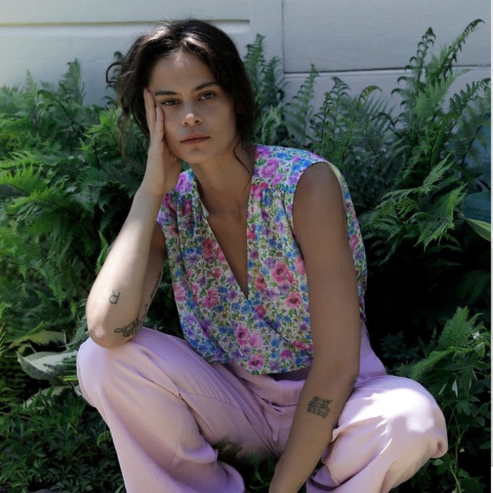 ❌SOLD❌Zara Floral Print BodySuit